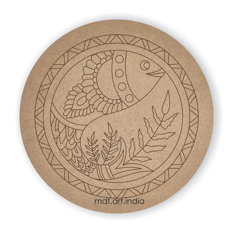 MDF Pre Marked Round Fish
