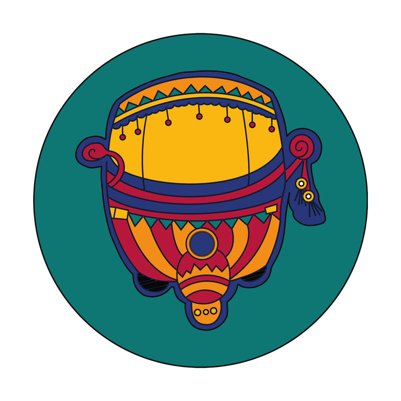 Pre Marked Round Rikshaw