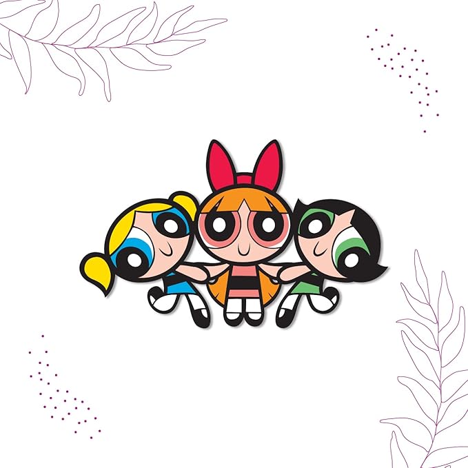 GiXi Artisto The Powerpuff Girls Wooden Fridge Magnet