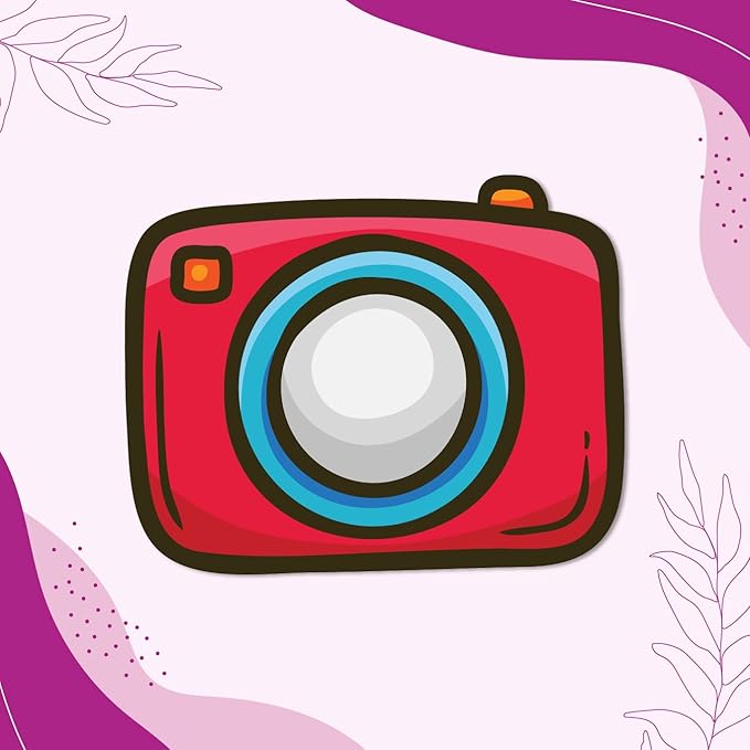 GiXi Artisto Camera Wooden Fridge Magnet