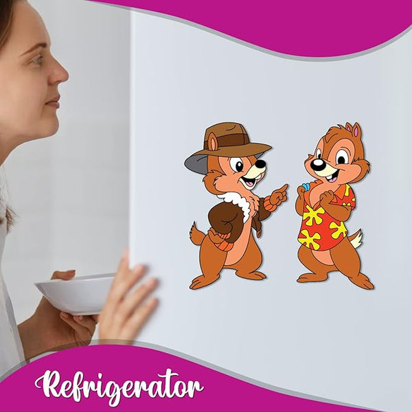 GiXi Artisto Chip and Dale Wooden Fridge Magnet