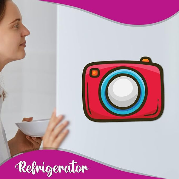 GiXi Artisto Camera Wooden Fridge Magnet