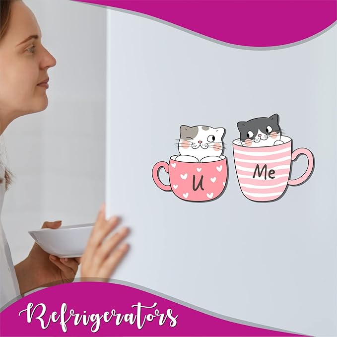 GiXi Artisto You&Me Wooden Fridge Magnet