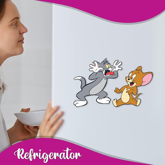 GiXi Artisto T and J Wooden Fridge Magnet