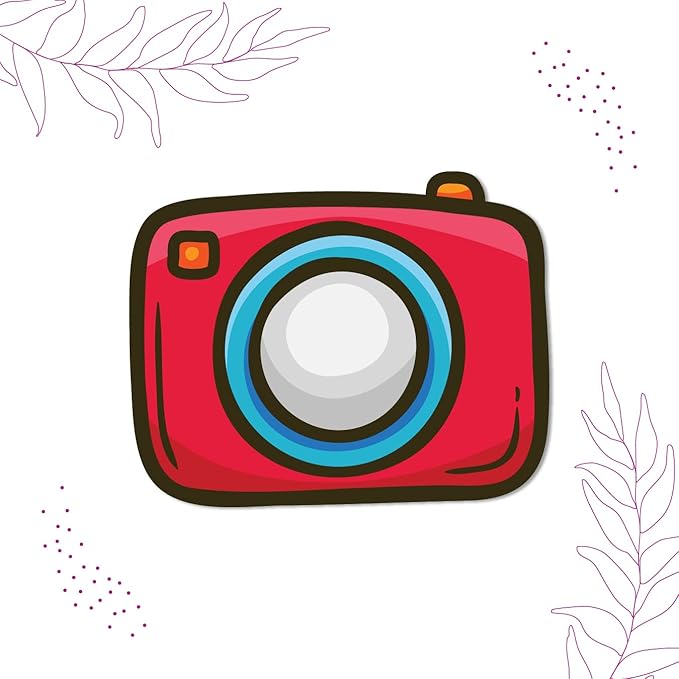 GiXi Artisto Camera Wooden Fridge Magnet