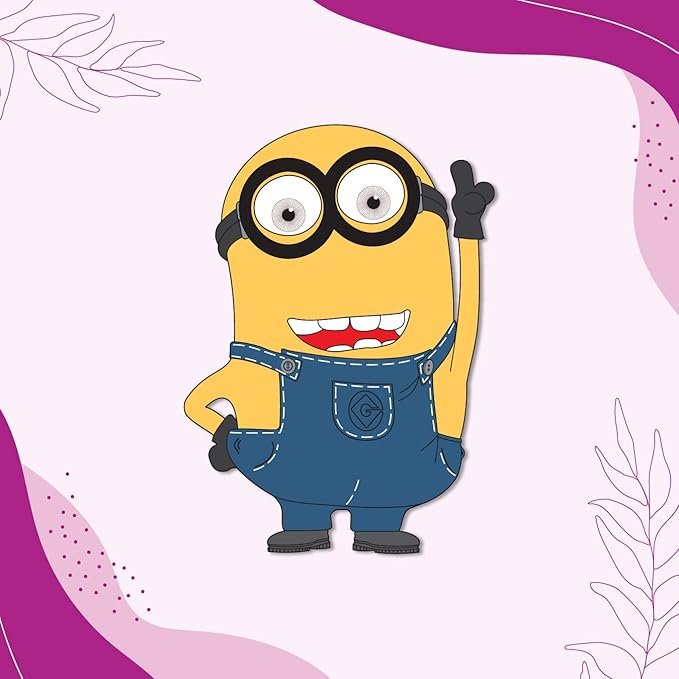 GiXi Artisto Minnion Wooden Fridge Magnet