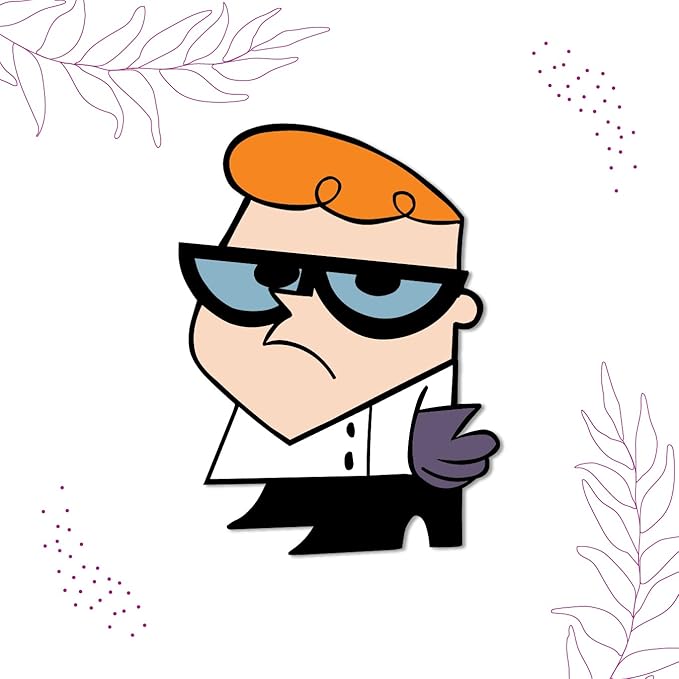 GiXi Artisto Dexter Laboratory Wooden Fridge Magnet