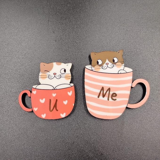 GiXi Artisto You&Me Wooden Fridge Magnet