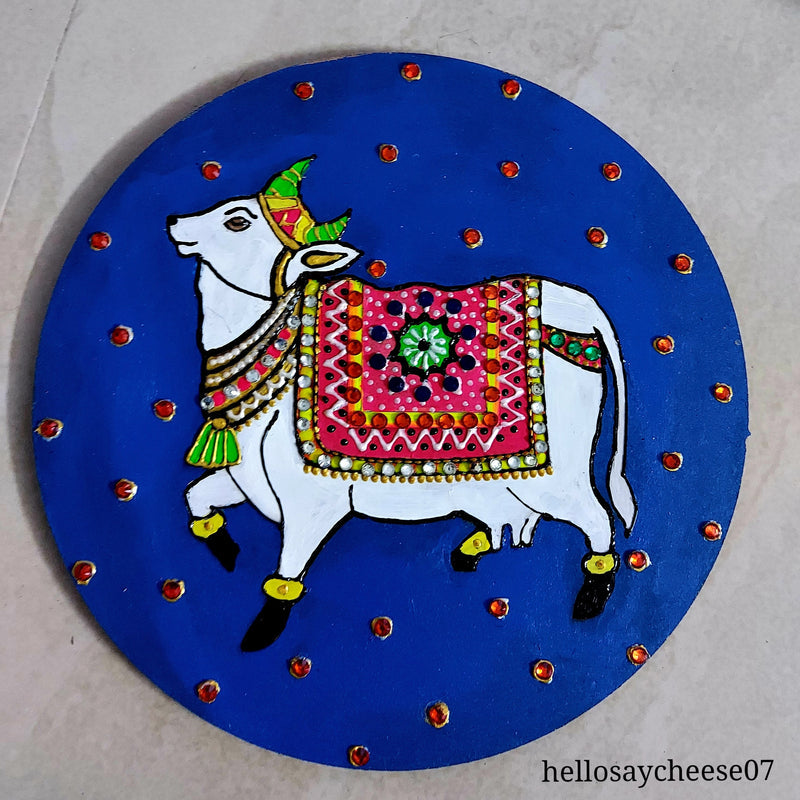 MDF Pre Marked Round Cow