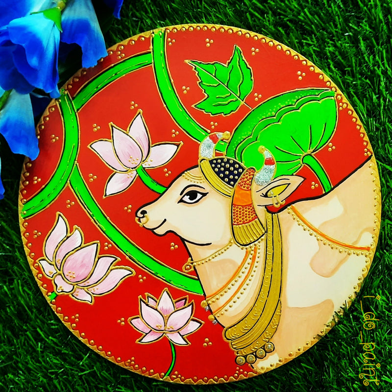 MDF Pre Marked Cow Round