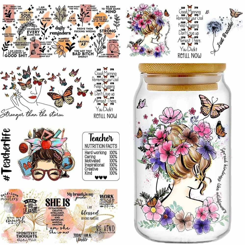 Custom A3 UV DTF Sticker Sheets - Durable, Waterproof & VibrantH2: Elevate Your Branding with High-Quality UV Direct-to-Film Transfers