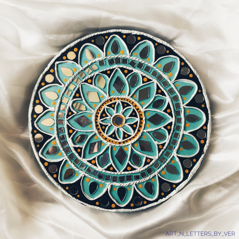 MDF Pre Marked Round Mandala